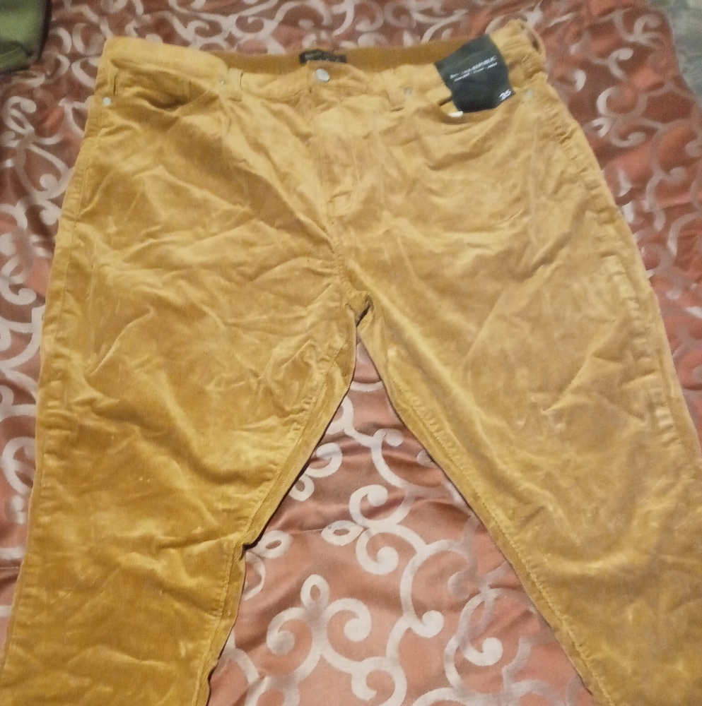 NWT Women's size 35 Banana Republic High rise skinny ankle corduroy/felt jeans